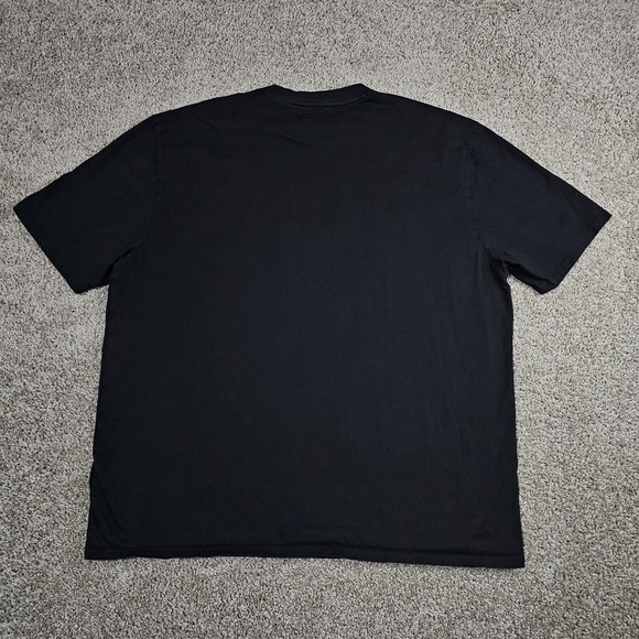 Guess Originals Multicolor Logo Spell Out T-Shirt Men's XL Black Tee Guess? - Picture 3 of 6